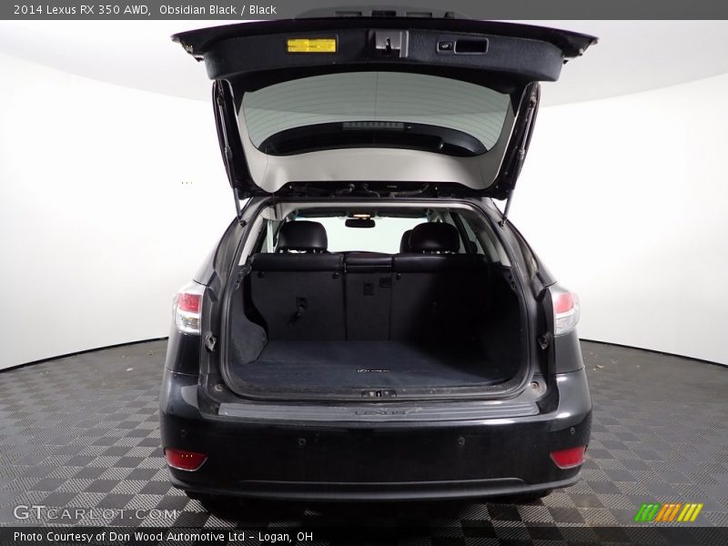 Obsidian Black / Black 2014 Lexus RX 350 AWD
