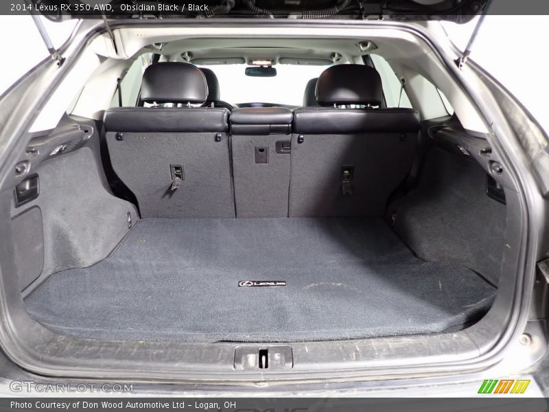 Obsidian Black / Black 2014 Lexus RX 350 AWD
