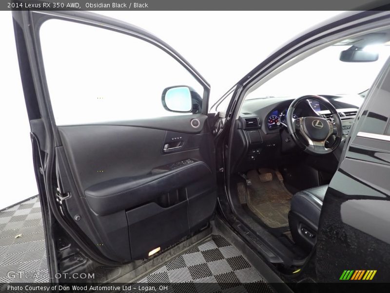 Obsidian Black / Black 2014 Lexus RX 350 AWD