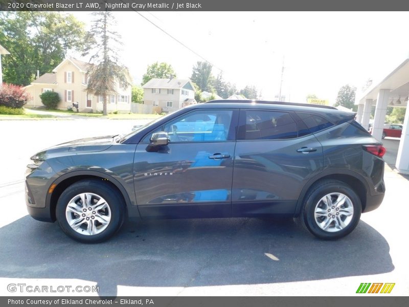 Nightfall Gray Metallic / Jet Black 2020 Chevrolet Blazer LT AWD