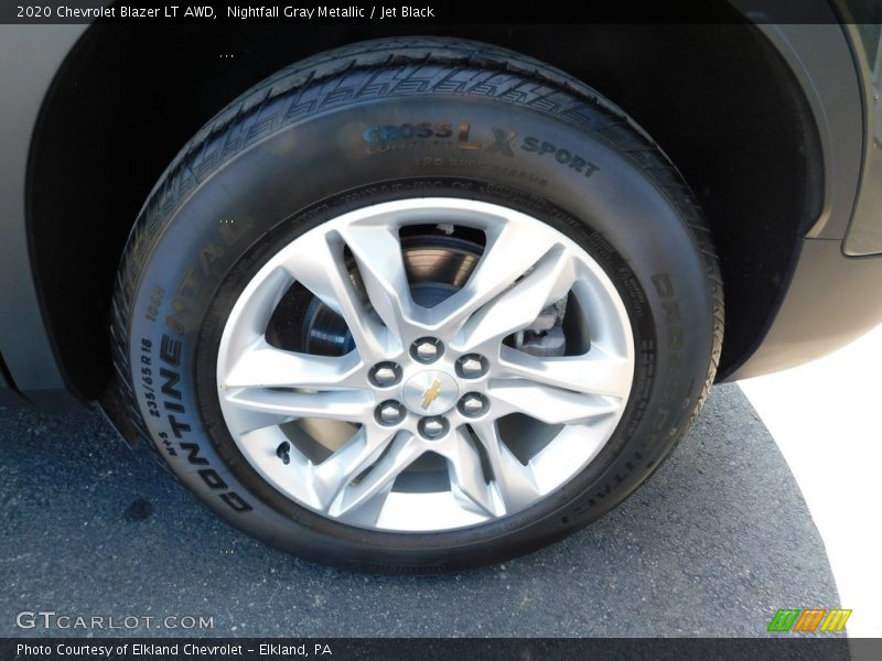Nightfall Gray Metallic / Jet Black 2020 Chevrolet Blazer LT AWD
