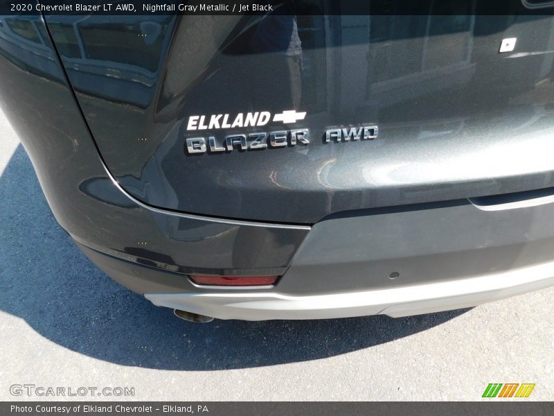 Nightfall Gray Metallic / Jet Black 2020 Chevrolet Blazer LT AWD