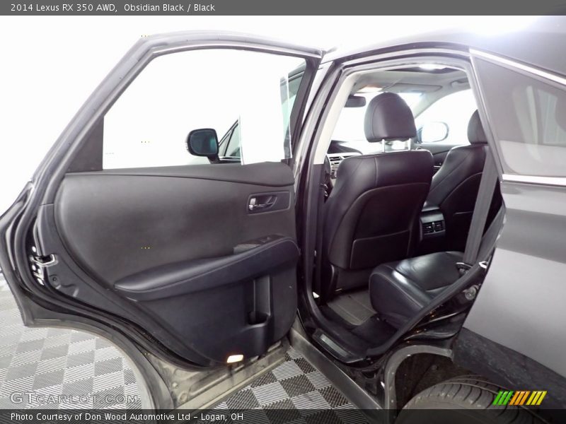 Obsidian Black / Black 2014 Lexus RX 350 AWD