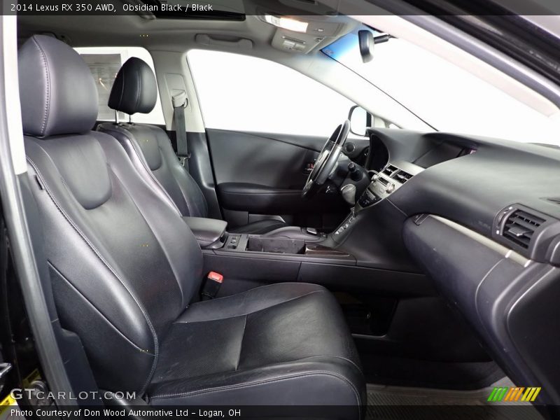 Obsidian Black / Black 2014 Lexus RX 350 AWD