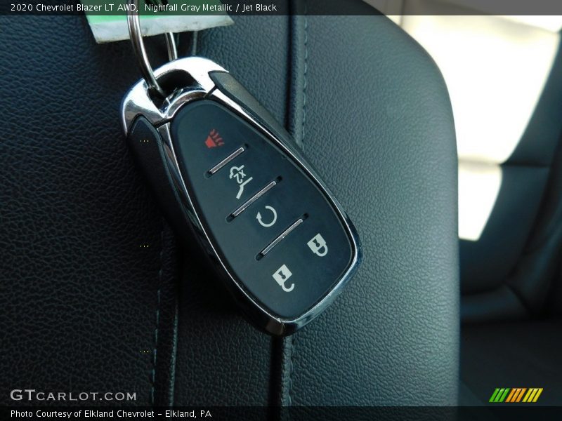 Nightfall Gray Metallic / Jet Black 2020 Chevrolet Blazer LT AWD