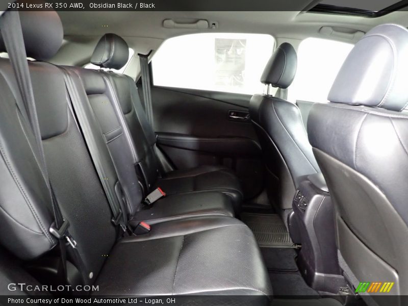 Obsidian Black / Black 2014 Lexus RX 350 AWD