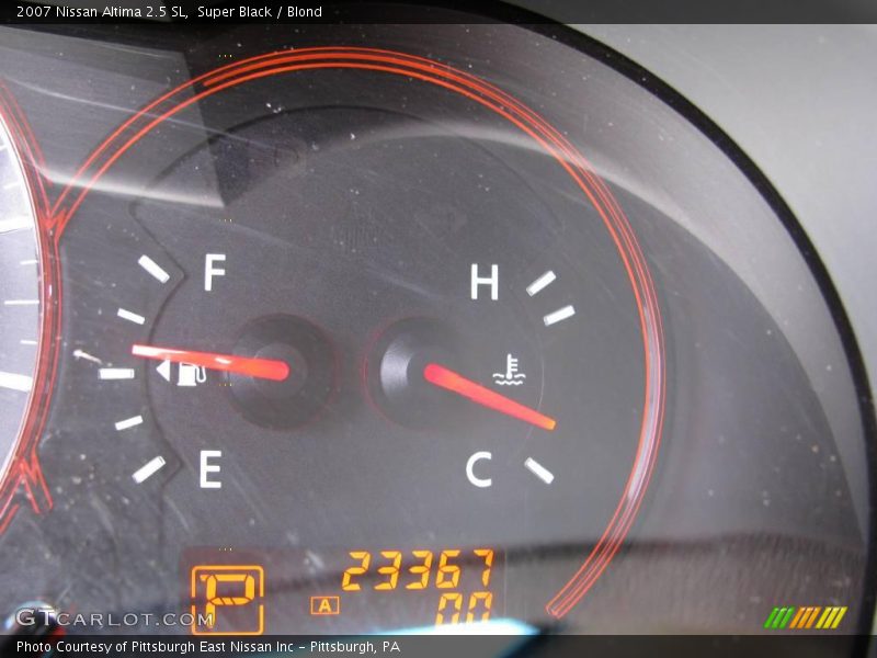 Super Black / Blond 2007 Nissan Altima 2.5 SL