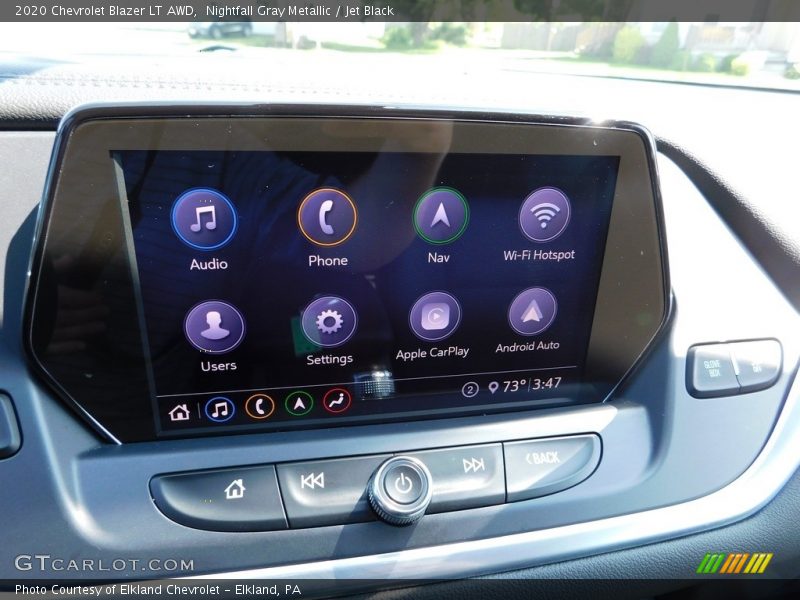 Nightfall Gray Metallic / Jet Black 2020 Chevrolet Blazer LT AWD