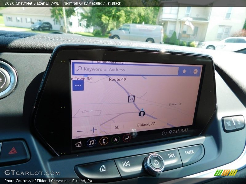 Nightfall Gray Metallic / Jet Black 2020 Chevrolet Blazer LT AWD
