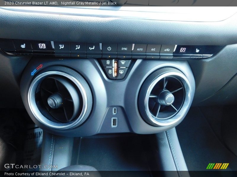 Nightfall Gray Metallic / Jet Black 2020 Chevrolet Blazer LT AWD