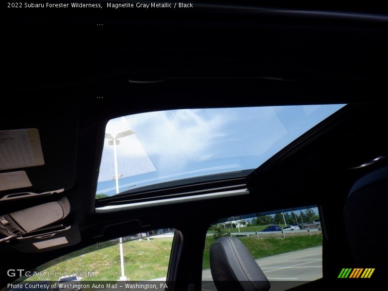 Sunroof of 2022 Forester Wilderness
