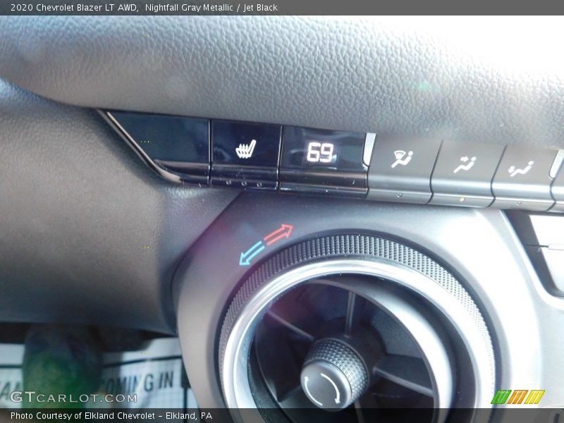 Nightfall Gray Metallic / Jet Black 2020 Chevrolet Blazer LT AWD