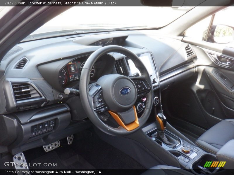 Dashboard of 2022 Forester Wilderness