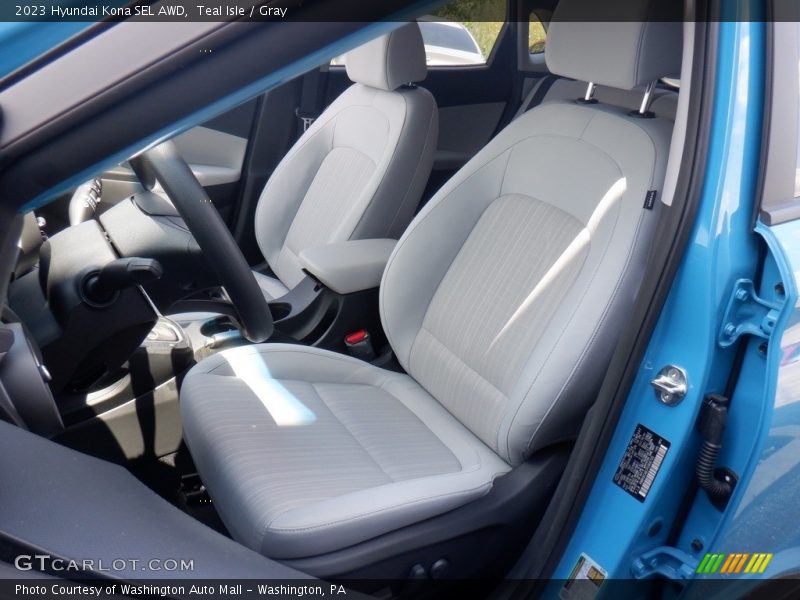 Teal Isle / Gray 2023 Hyundai Kona SEL AWD