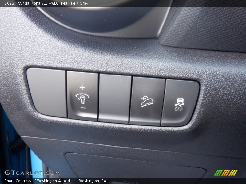 Teal Isle / Gray 2023 Hyundai Kona SEL AWD