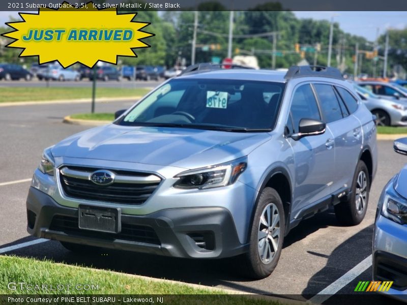 Ice Silver Metallic / Slate Black 2021 Subaru Outback 2.5i