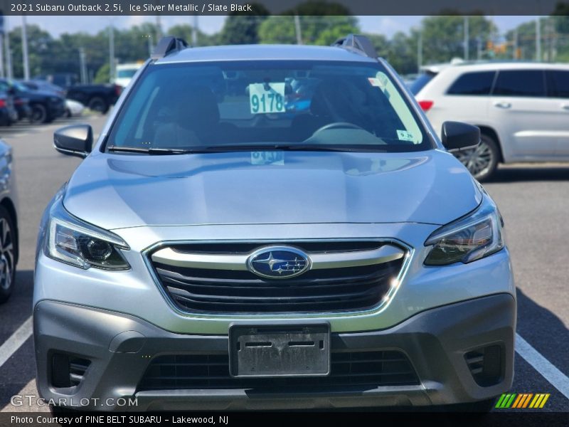 Ice Silver Metallic / Slate Black 2021 Subaru Outback 2.5i