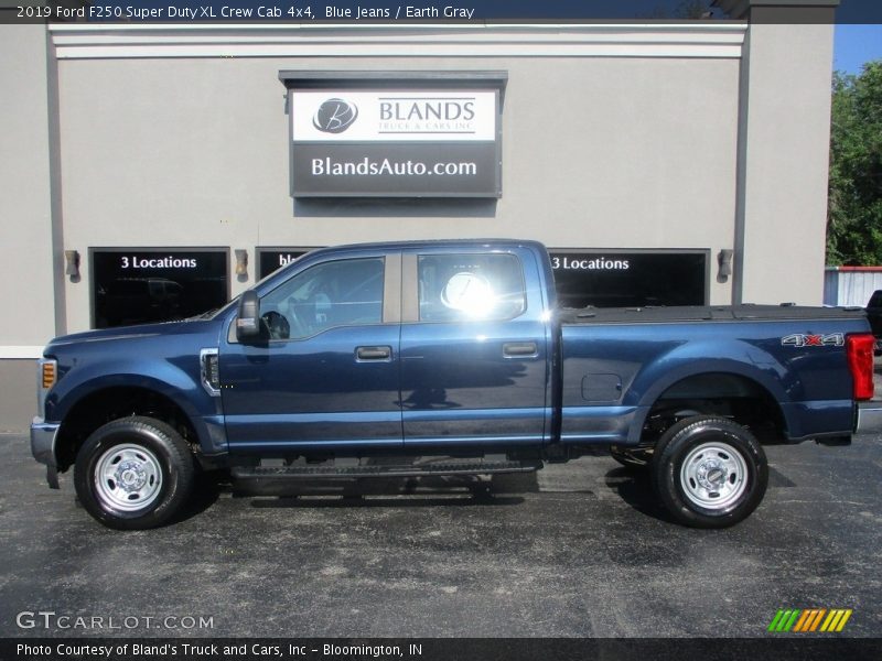 Blue Jeans / Earth Gray 2019 Ford F250 Super Duty XL Crew Cab 4x4