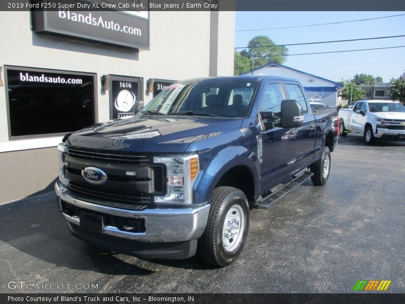 Blue Jeans / Earth Gray 2019 Ford F250 Super Duty XL Crew Cab 4x4