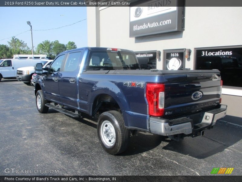 Blue Jeans / Earth Gray 2019 Ford F250 Super Duty XL Crew Cab 4x4