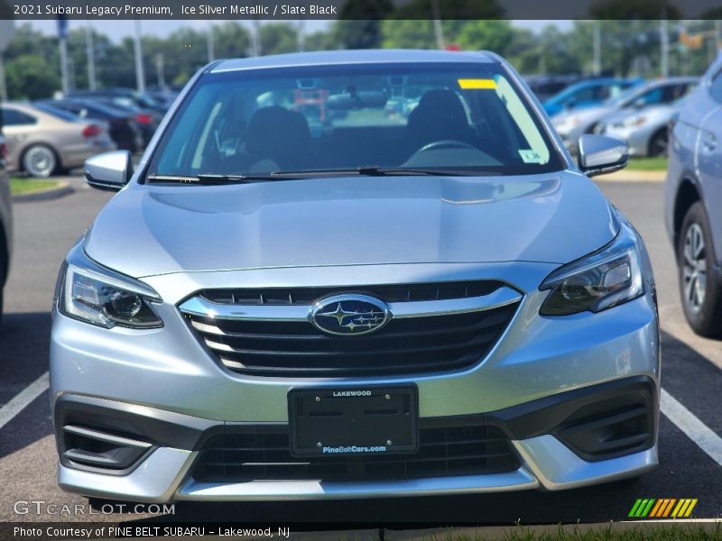 Ice Silver Metallic / Slate Black 2021 Subaru Legacy Premium
