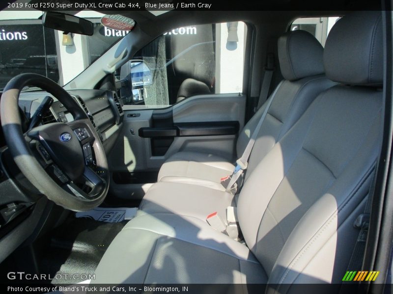 Blue Jeans / Earth Gray 2019 Ford F250 Super Duty XL Crew Cab 4x4