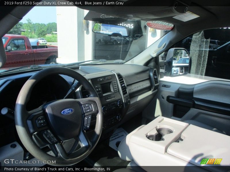 Blue Jeans / Earth Gray 2019 Ford F250 Super Duty XL Crew Cab 4x4