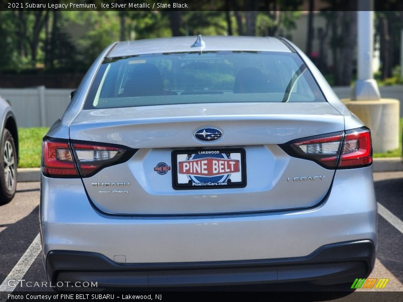 Ice Silver Metallic / Slate Black 2021 Subaru Legacy Premium