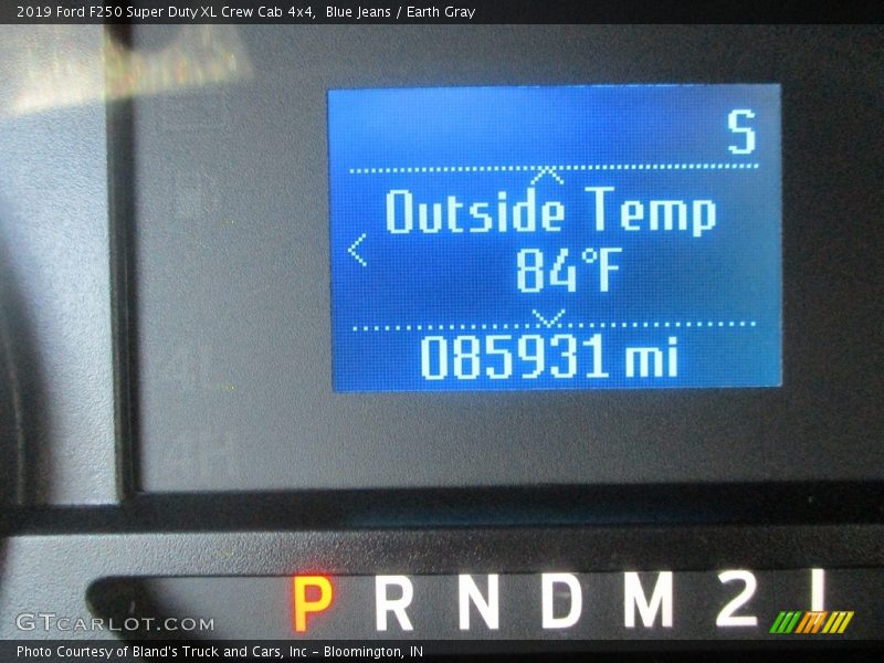 Blue Jeans / Earth Gray 2019 Ford F250 Super Duty XL Crew Cab 4x4