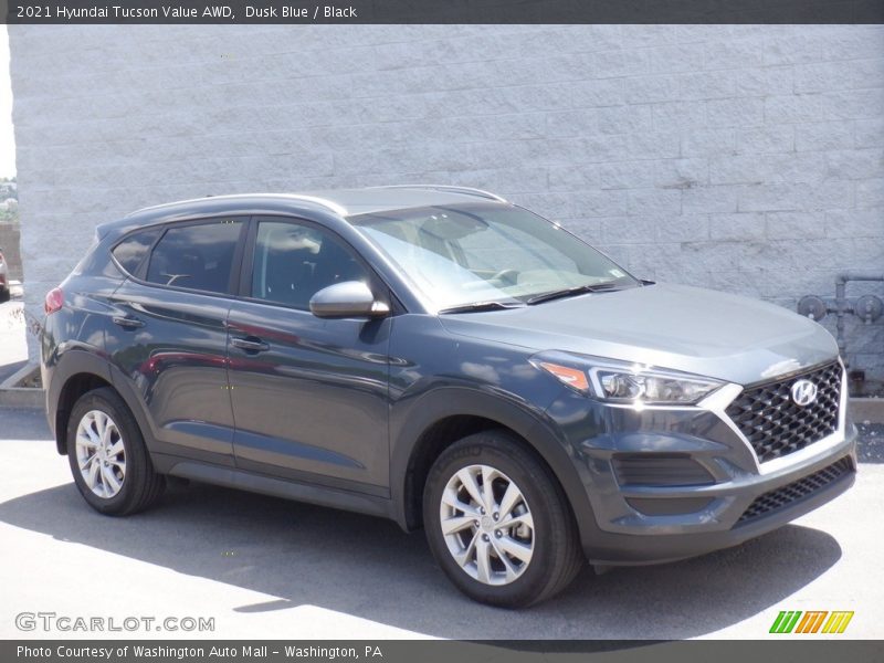 Dusk Blue / Black 2021 Hyundai Tucson Value AWD