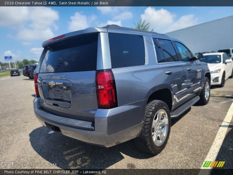 Satin Steel Metallic / Jet Black 2019 Chevrolet Tahoe LS 4WD