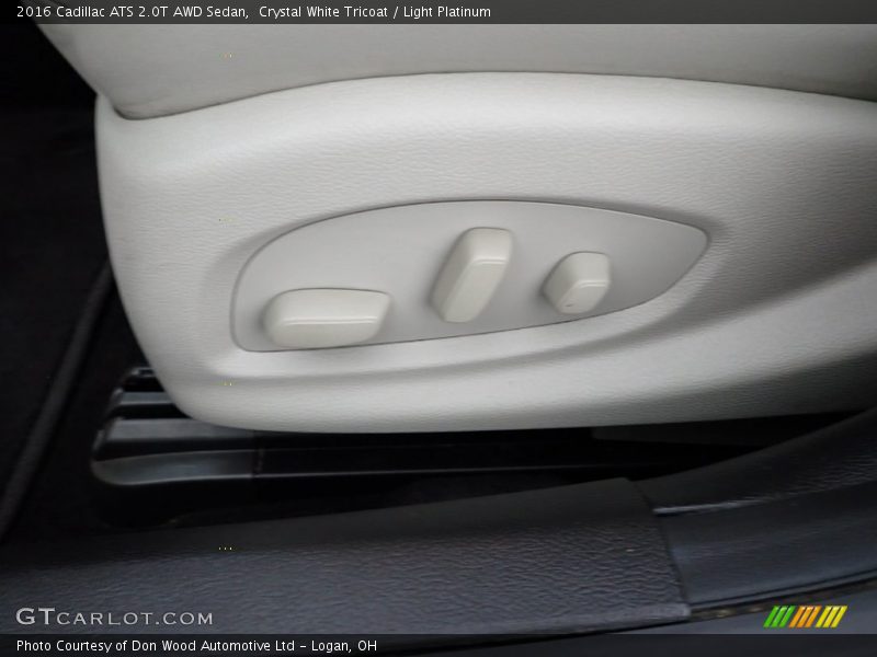 Front Seat of 2016 ATS 2.0T AWD Sedan