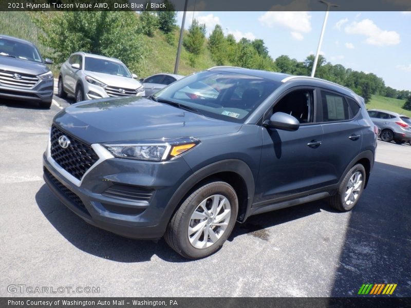 Dusk Blue / Black 2021 Hyundai Tucson Value AWD