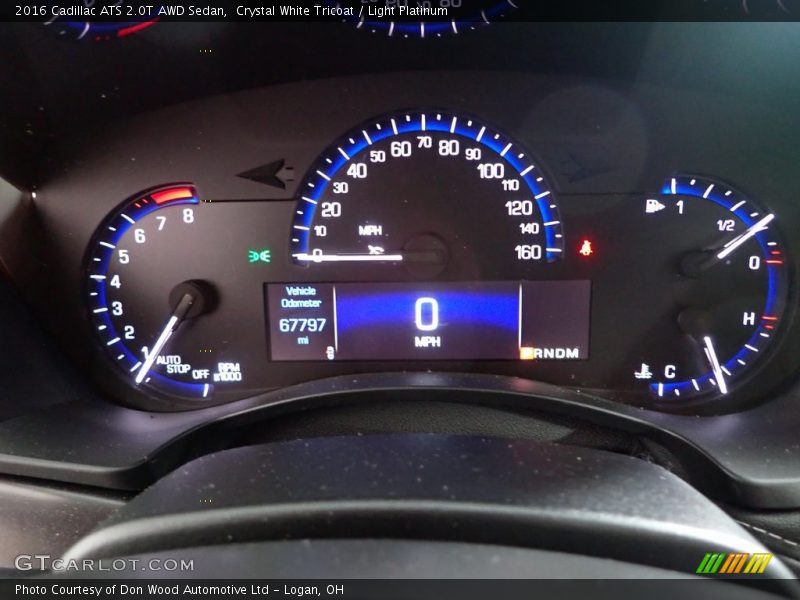  2016 ATS 2.0T AWD Sedan 2.0T AWD Sedan Gauges