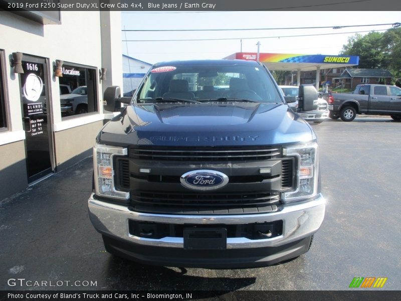 Blue Jeans / Earth Gray 2019 Ford F250 Super Duty XL Crew Cab 4x4