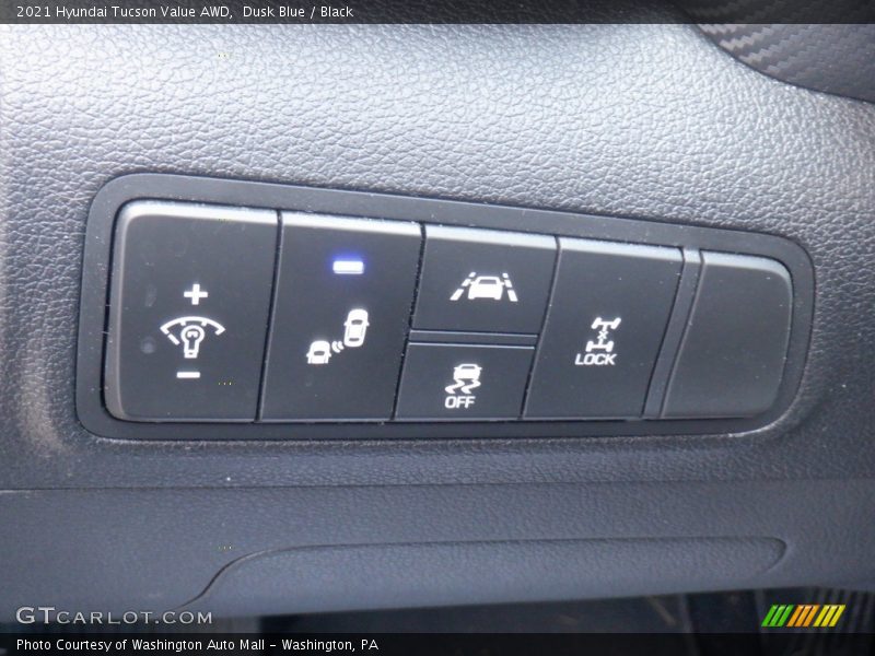 Dusk Blue / Black 2021 Hyundai Tucson Value AWD