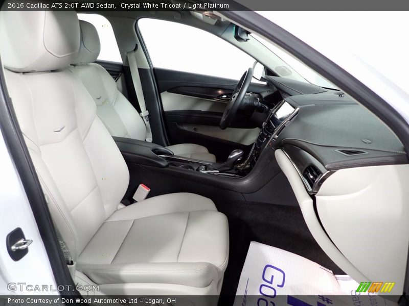 Front Seat of 2016 ATS 2.0T AWD Sedan