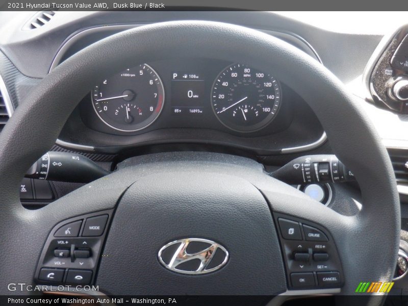Dusk Blue / Black 2021 Hyundai Tucson Value AWD