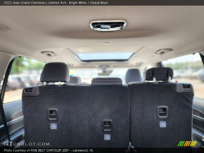 Bright White / Global Black 2023 Jeep Grand Cherokee L Limited 4x4