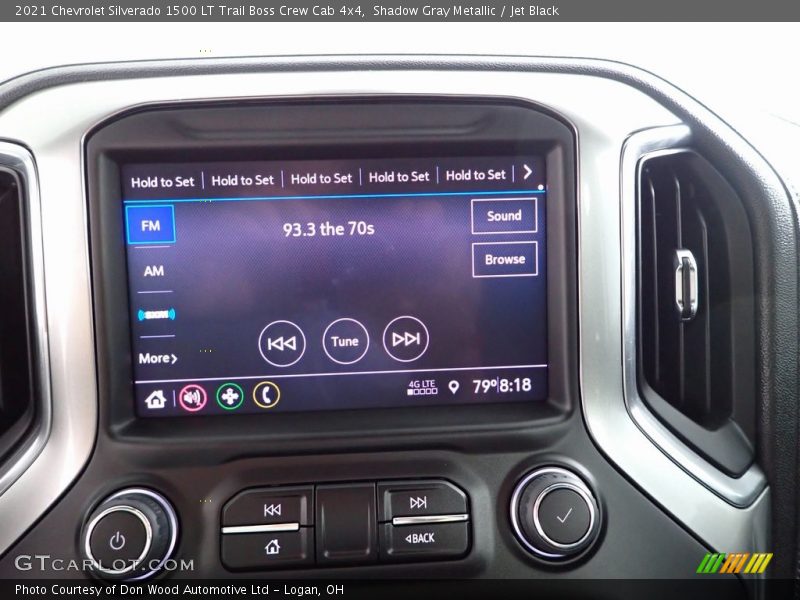 Shadow Gray Metallic / Jet Black 2021 Chevrolet Silverado 1500 LT Trail Boss Crew Cab 4x4