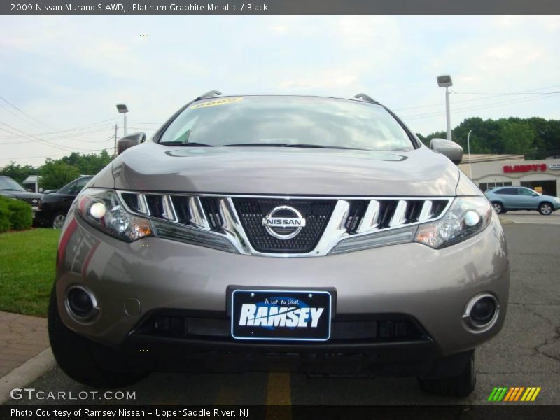 Platinum Graphite Metallic / Black 2009 Nissan Murano S AWD