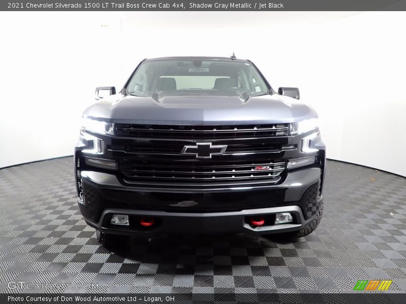 Shadow Gray Metallic / Jet Black 2021 Chevrolet Silverado 1500 LT Trail Boss Crew Cab 4x4
