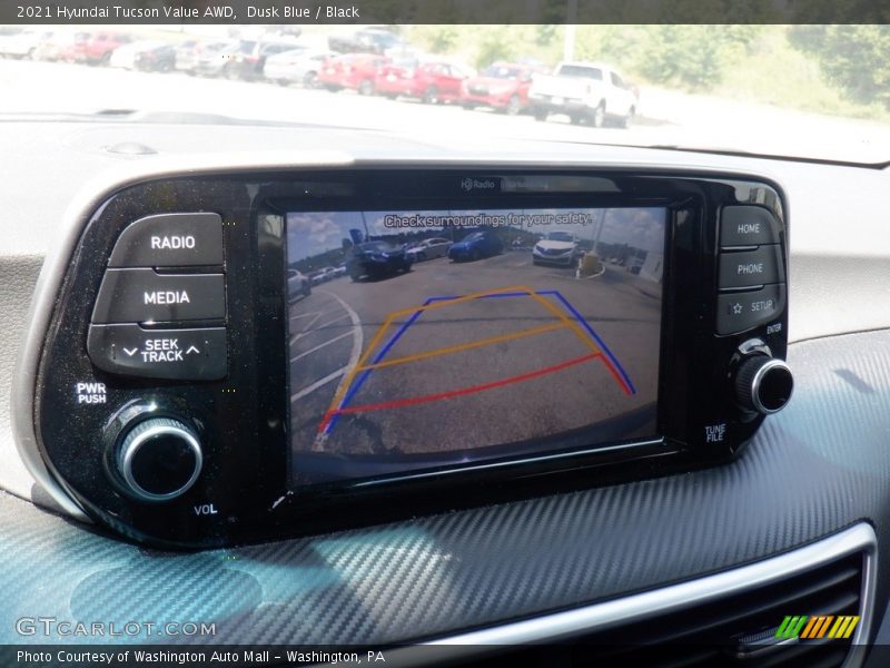 Dusk Blue / Black 2021 Hyundai Tucson Value AWD