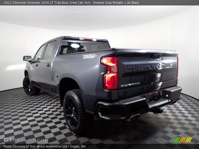 Shadow Gray Metallic / Jet Black 2021 Chevrolet Silverado 1500 LT Trail Boss Crew Cab 4x4