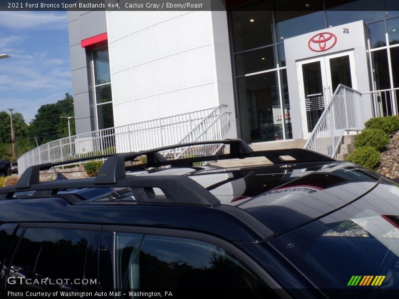 Cactus Gray / Ebony/Roast 2021 Ford Bronco Sport Badlands 4x4