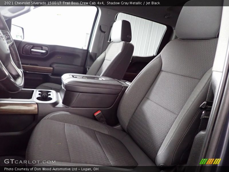 Shadow Gray Metallic / Jet Black 2021 Chevrolet Silverado 1500 LT Trail Boss Crew Cab 4x4