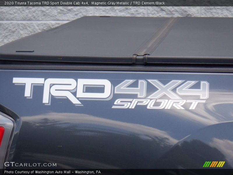 Magnetic Gray Metallic / TRD Cement/Black 2020 Toyota Tacoma TRD Sport Double Cab 4x4