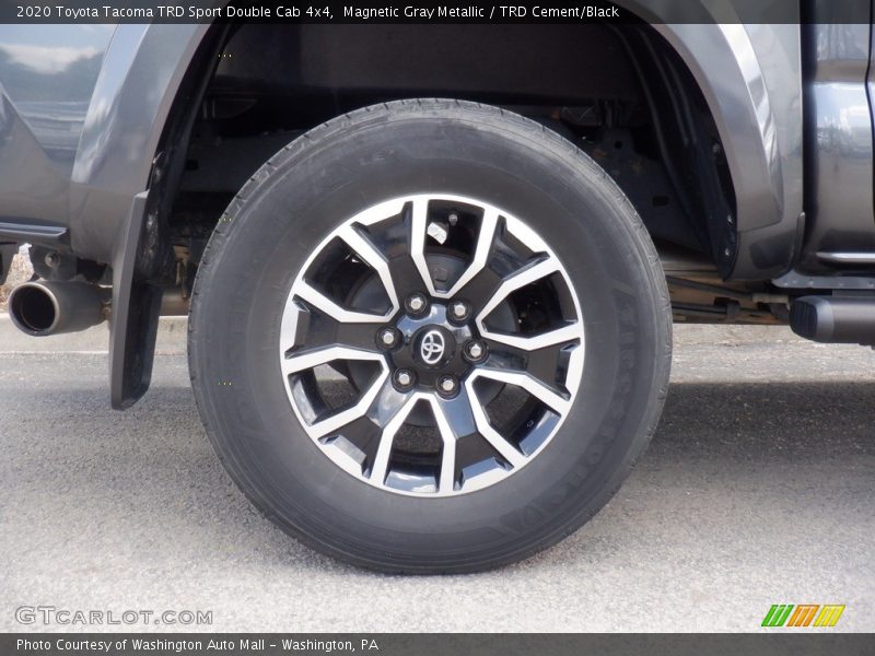 Magnetic Gray Metallic / TRD Cement/Black 2020 Toyota Tacoma TRD Sport Double Cab 4x4