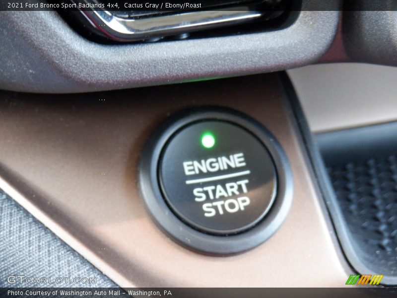Cactus Gray / Ebony/Roast 2021 Ford Bronco Sport Badlands 4x4