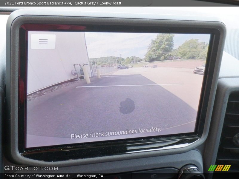 Cactus Gray / Ebony/Roast 2021 Ford Bronco Sport Badlands 4x4
